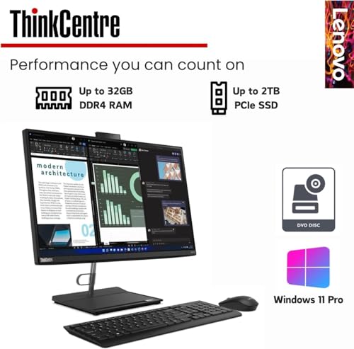 23.8" FHD Display All-in-One Computer, 16GB RAM, 512GB PCIe SSD, Windows 11 Pro S90404