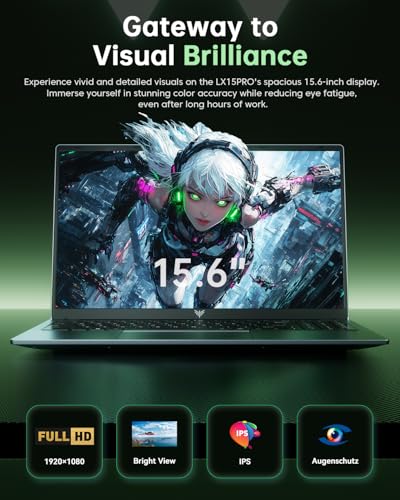 15.6-in AMD Ryzen 7 5700U Laptop 16GB DDR4 512GB NVMe SSD B367