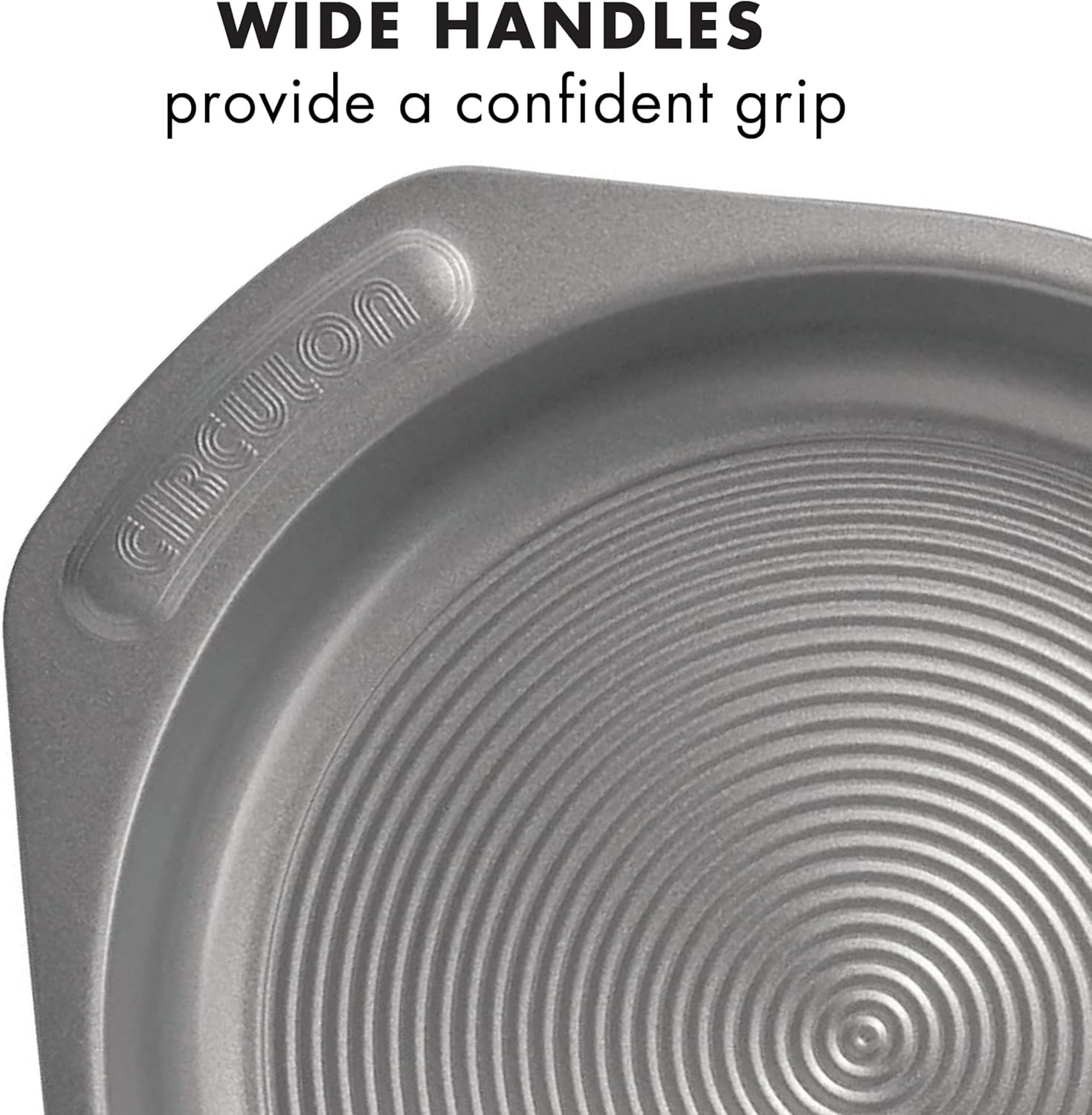 Nonstick Baking Pan With Lid, Rectangle - 9 Inch x 13 Inch, Gray Y250288