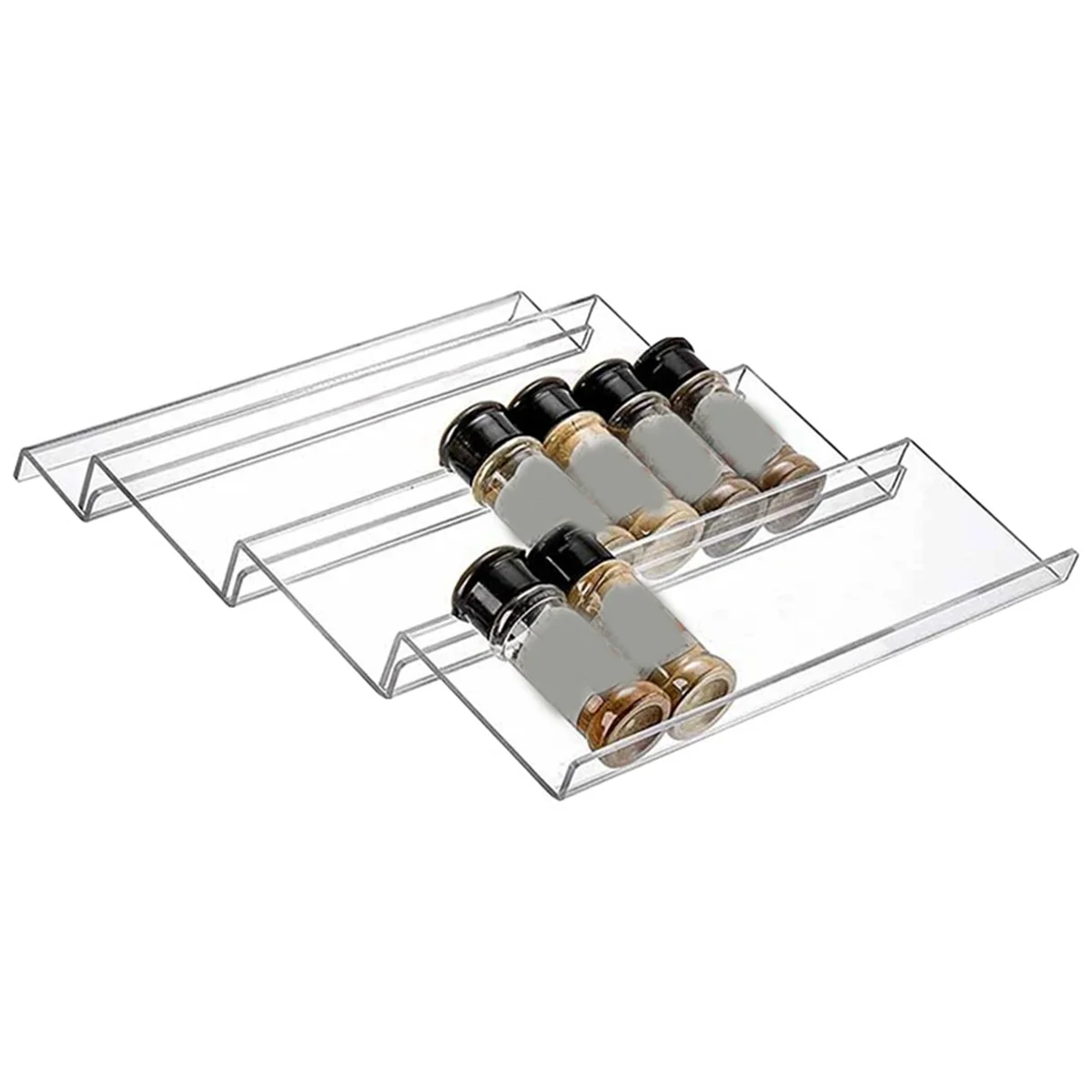 Clear Acrylic Spice Drawer Organizer D761694