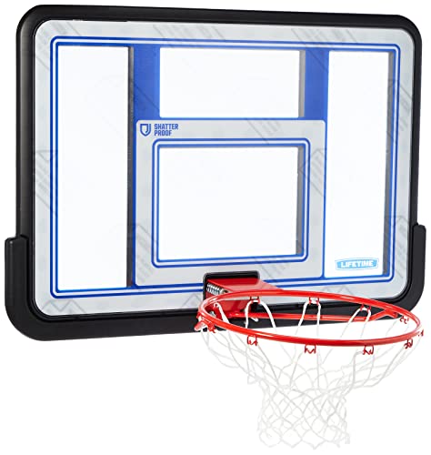44 Inch Shatterproof Backboard and Rim Combo Kit Q7867