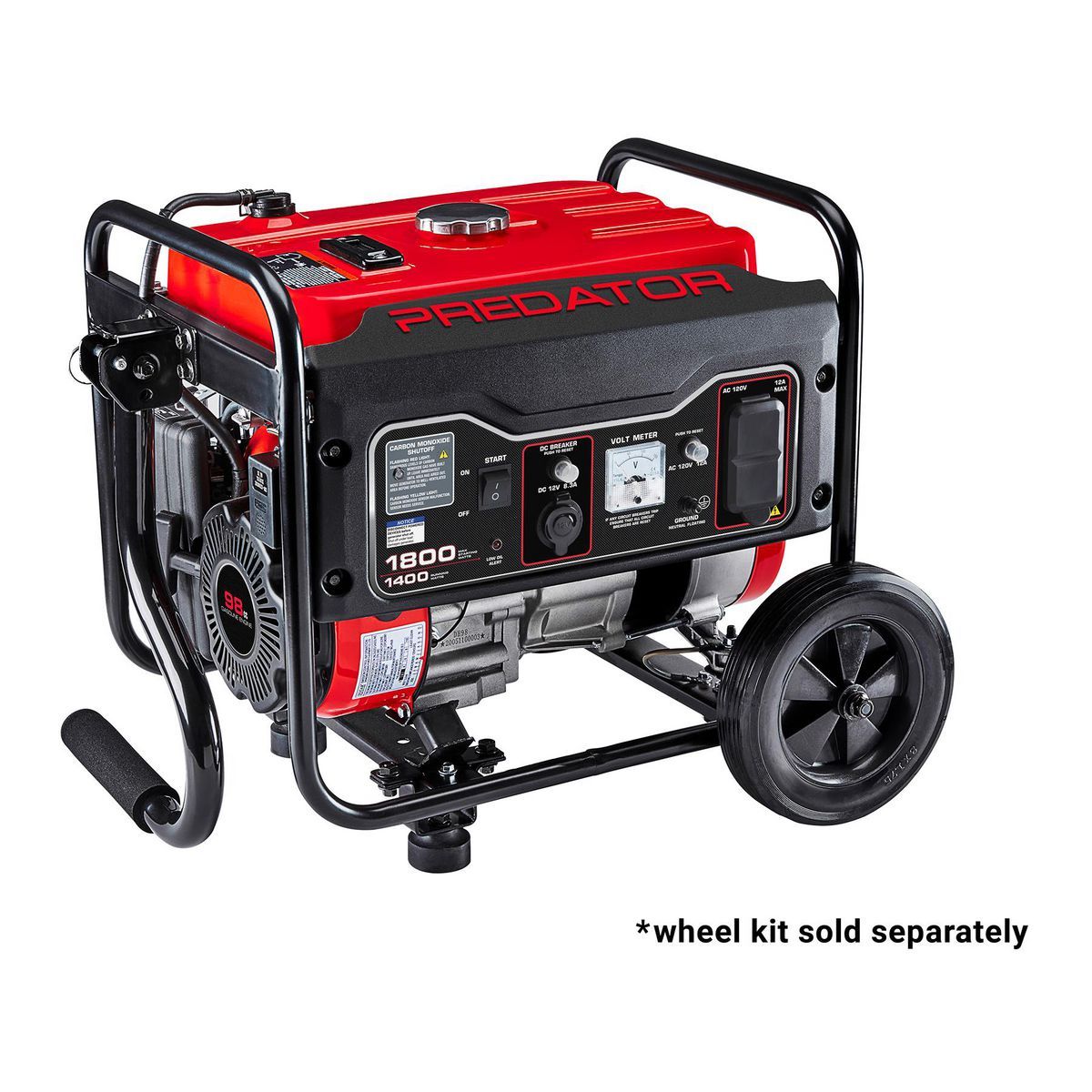 1800 Watt Gas-Powered Portable Generator E220921