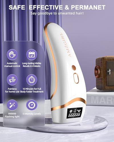 IPL Hair Removal Device with Cooling A5827