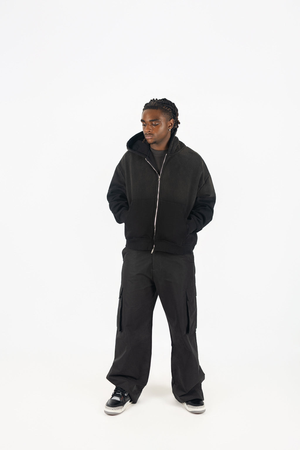 Weathered Zip Up