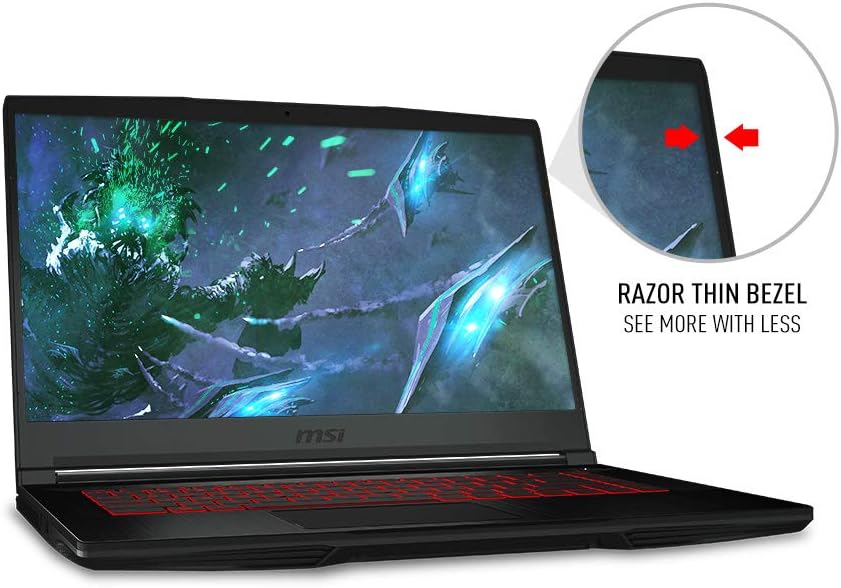 15.6" Gaming Laptop Intel Core i7 NVIDIA GeForce GTX1650 16GB 512GB NVMe SSD G18703