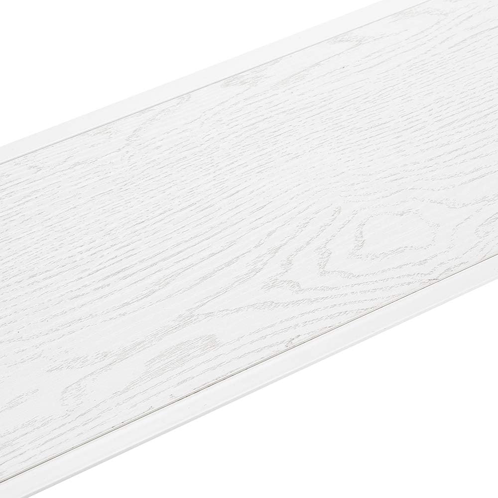 White Rustic Wooden Console Table W455