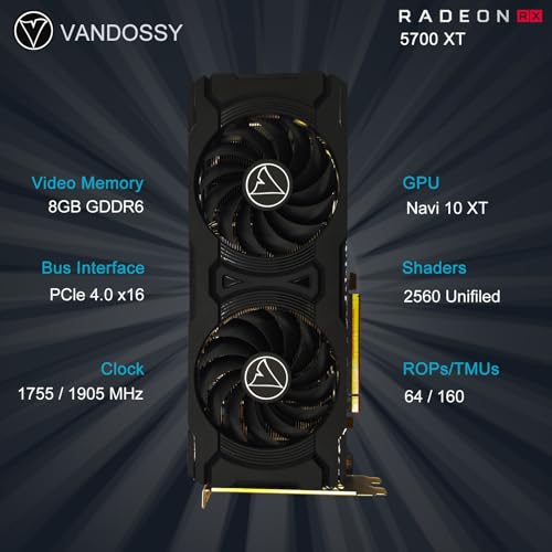 8GB GDDR6 256-Bit RDNA Architecture Graphics Card T61423