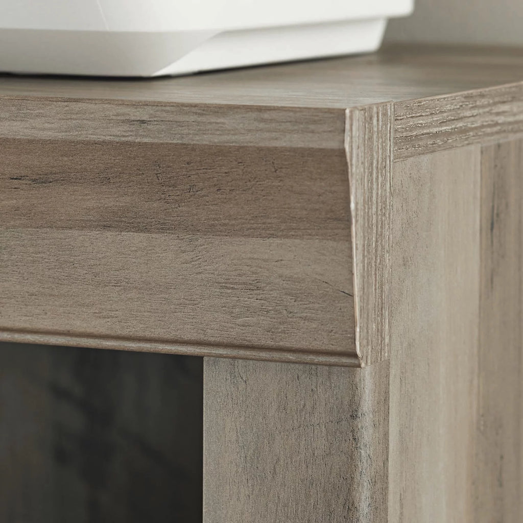 Rustic Gray 5 Shelf Bookcase V53286
