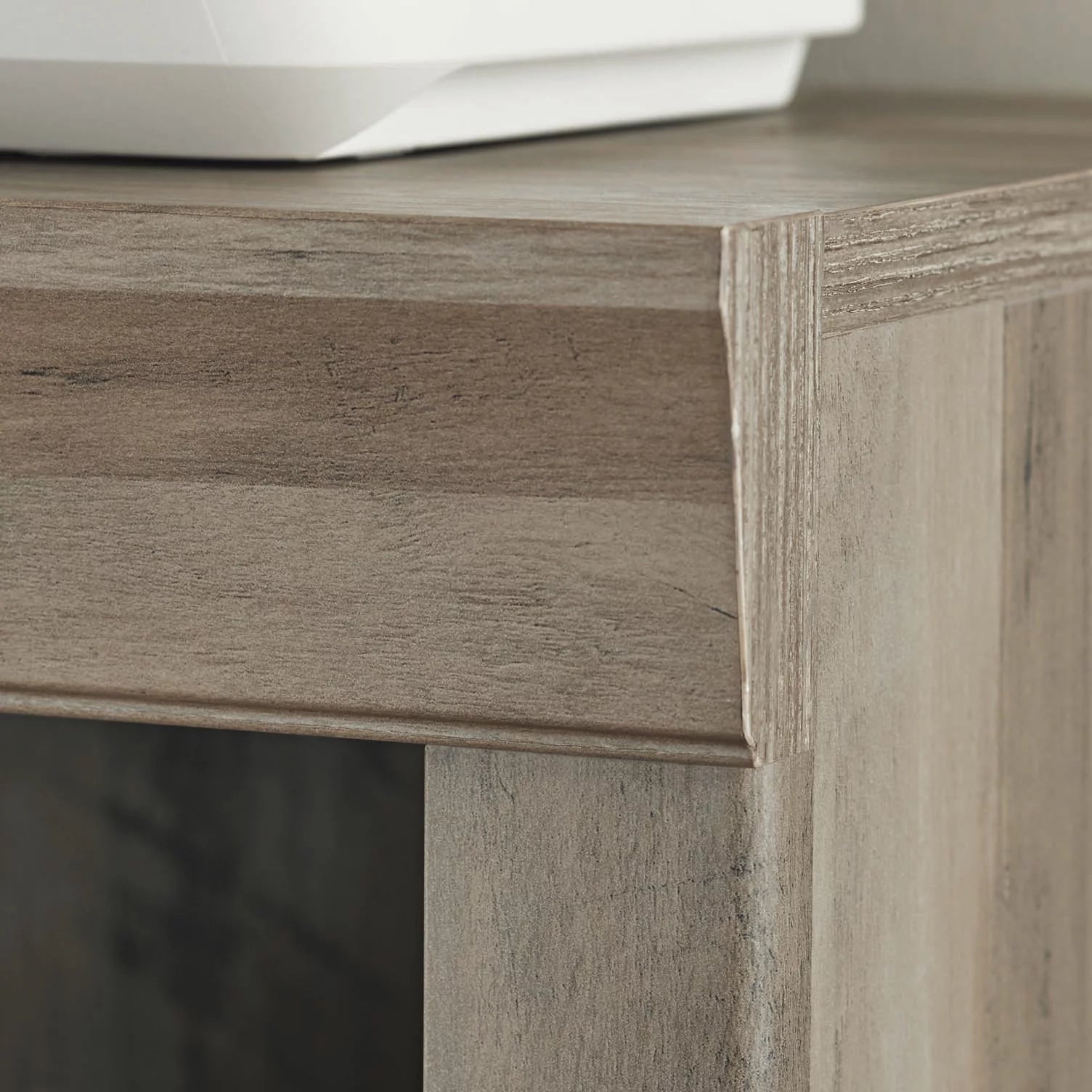 Rustic Gray 5 Shelf Bookcase V53286