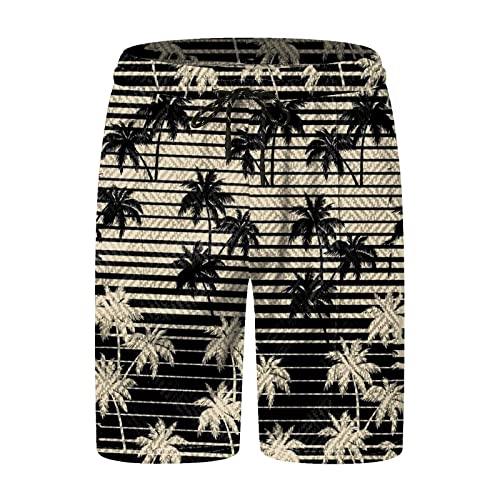 Mens Printed Short Sleeve 2 Piece Outfits Sets T4512