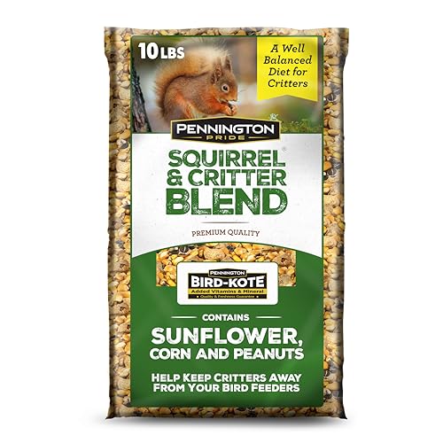10-lb. Bag Squirrel & Critter Blend With Corn, Sunflower Seeds and Peanuts Q37508