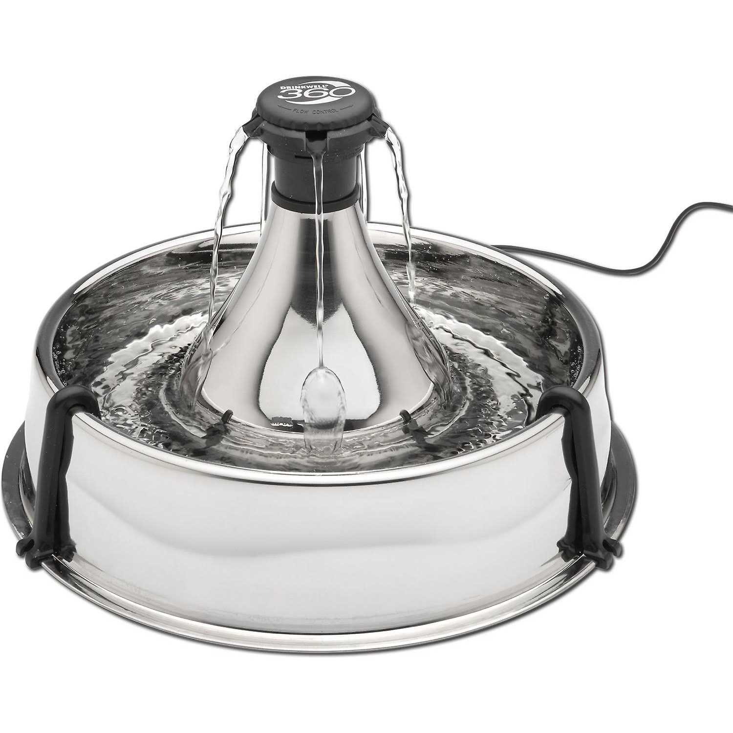 Stainless Steel Pet Fountain W8394