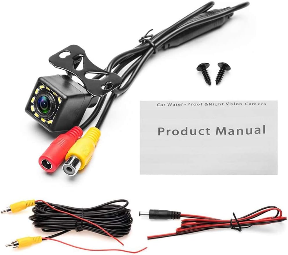 Waterproof 170° Wide Angle 12 LED Night Vision Backup Camera R561