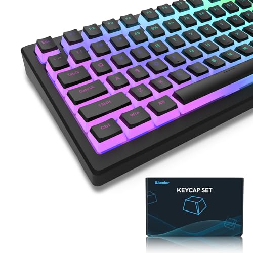Black PBT Keycaps 165 Keys Set T659