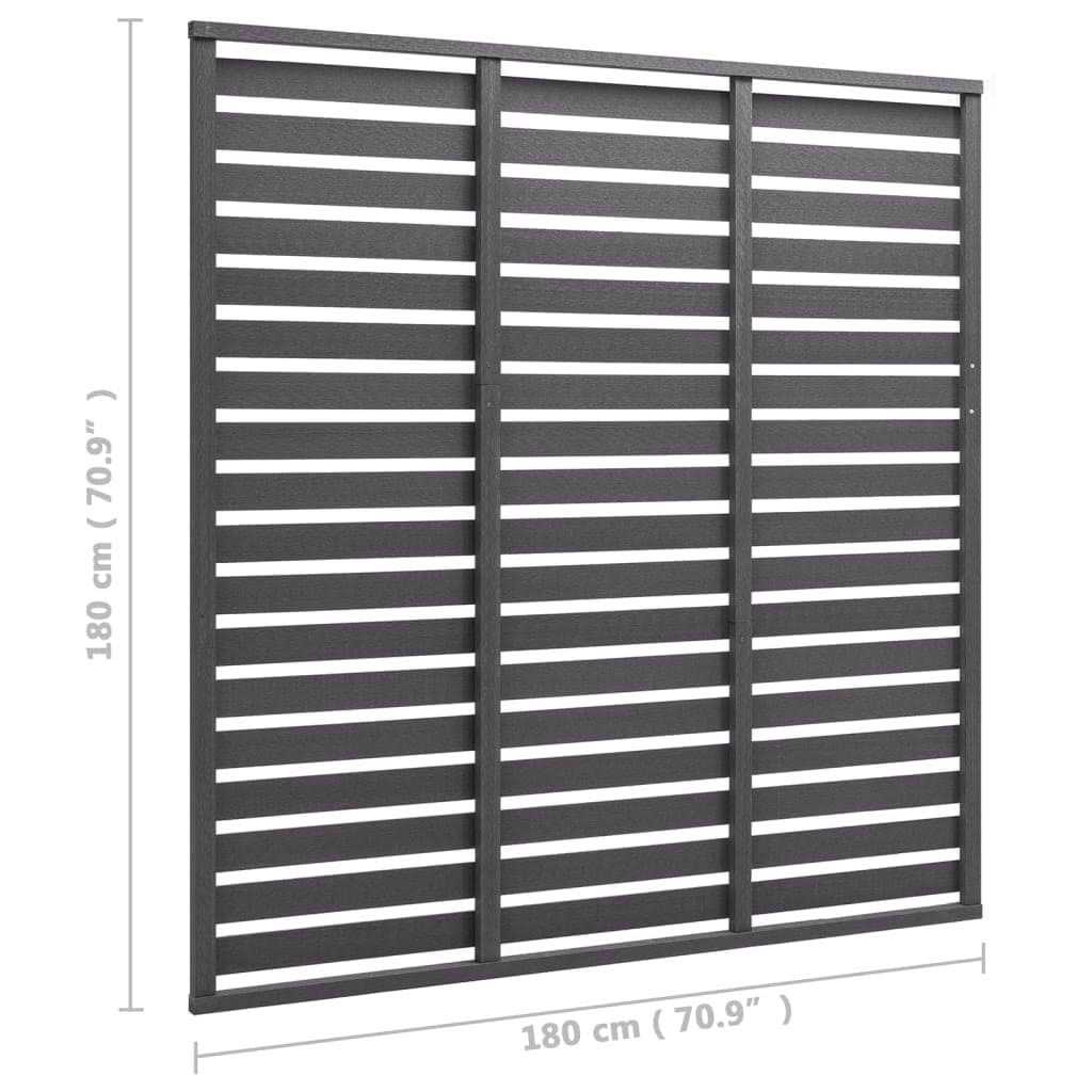 Fence Panel WPC 70.9x70.9 M441129