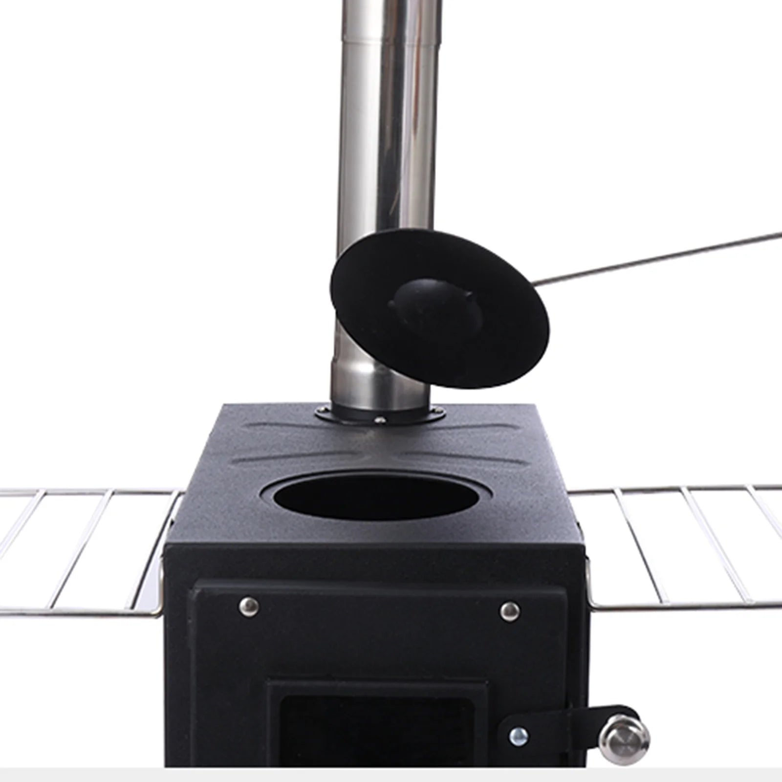 Outdoor Wood Burning Stove with Pipe H16847