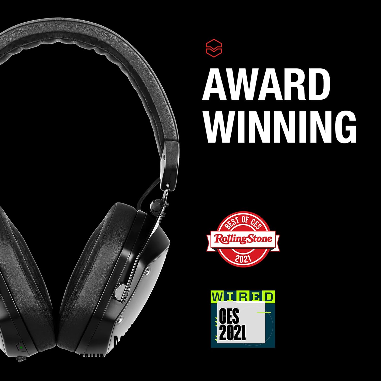 Matte Black Noise Cancelling Wireless Over-Ear Headphones L9888