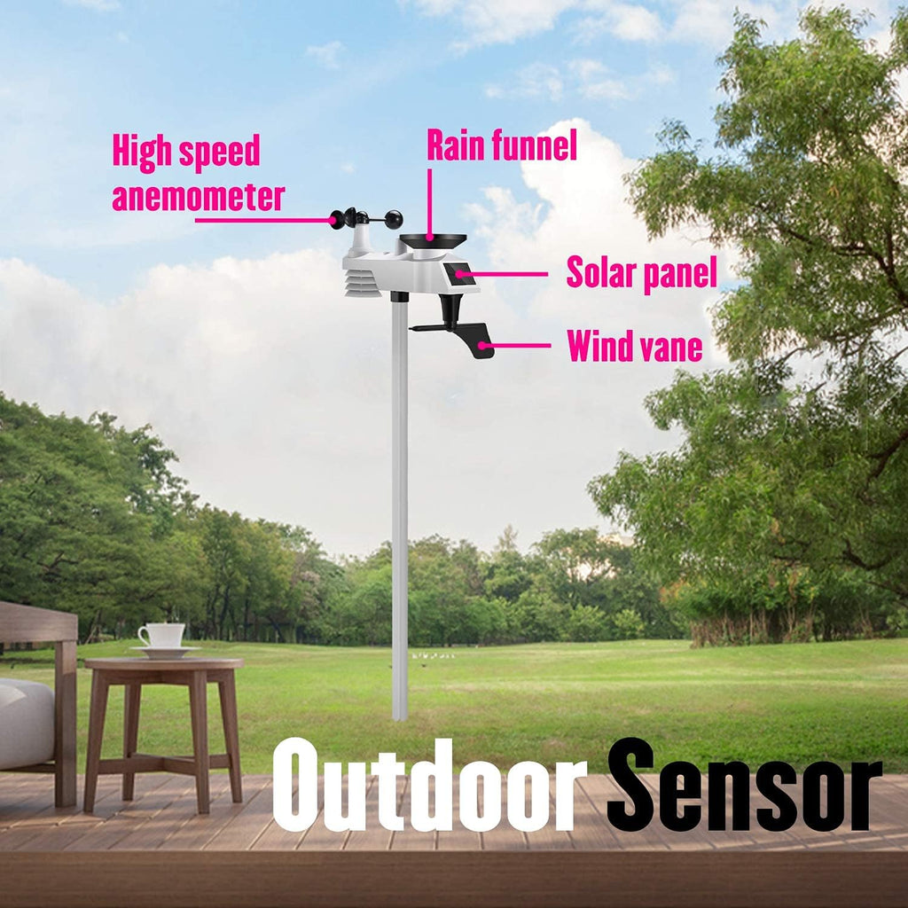 Black WiFi Weather Station with Outdoor Sensor P60361