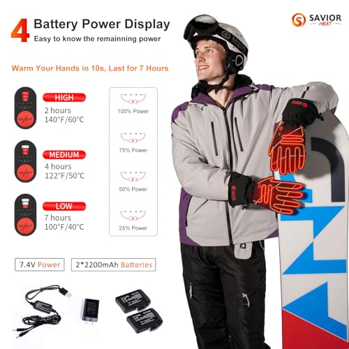 Rechargeable Electric Heated Gloves G949566