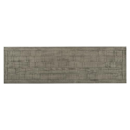 Gray 60" Sideboard Cabinet with 3 Doors and Adjustable Shelves Y57408