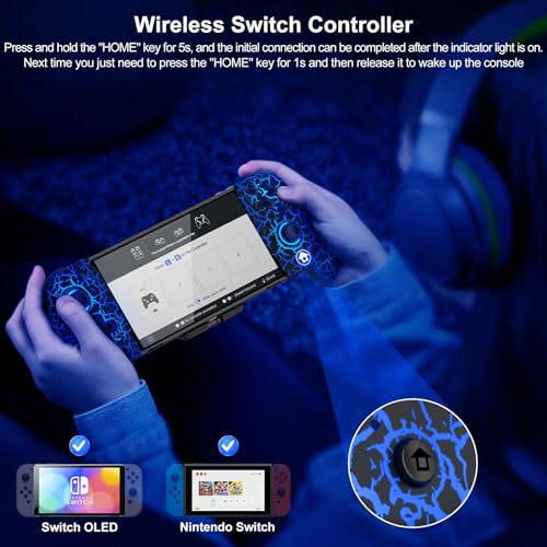 One-Piece Joypad Controller with 9 Lights Color D14753