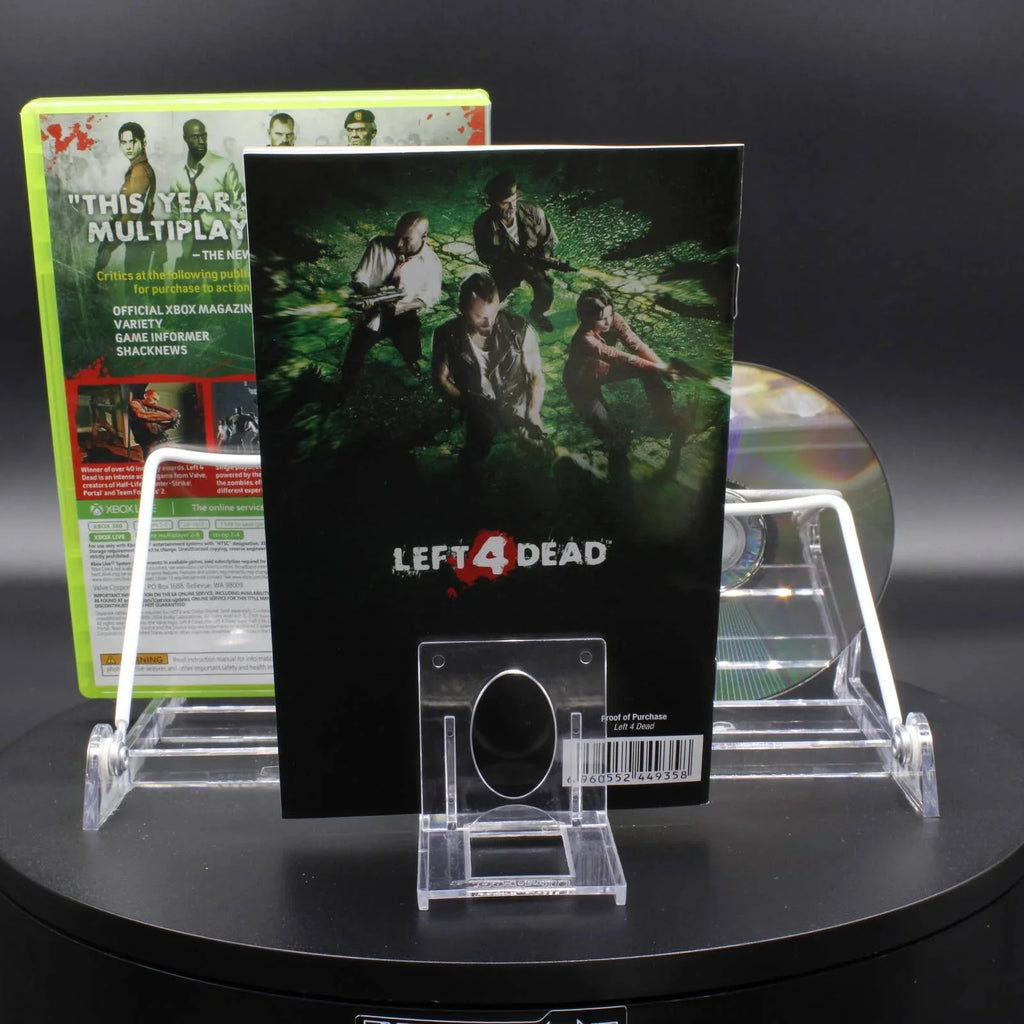 Left 4 Dead Xbox 360 Game of the Year Edition Platinum Hits K230306