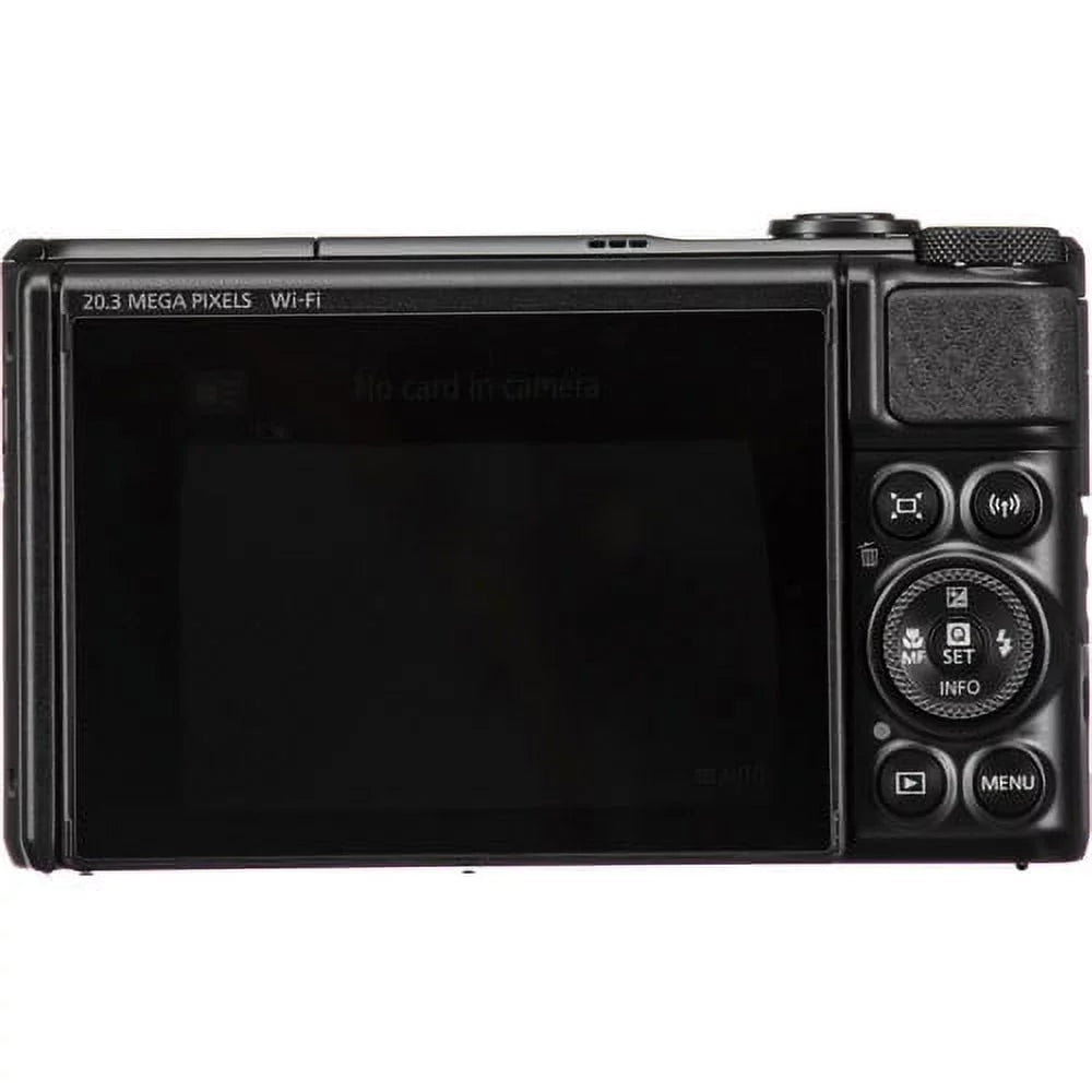 Black Digital Camera with 64 GB Memory Card E43287
