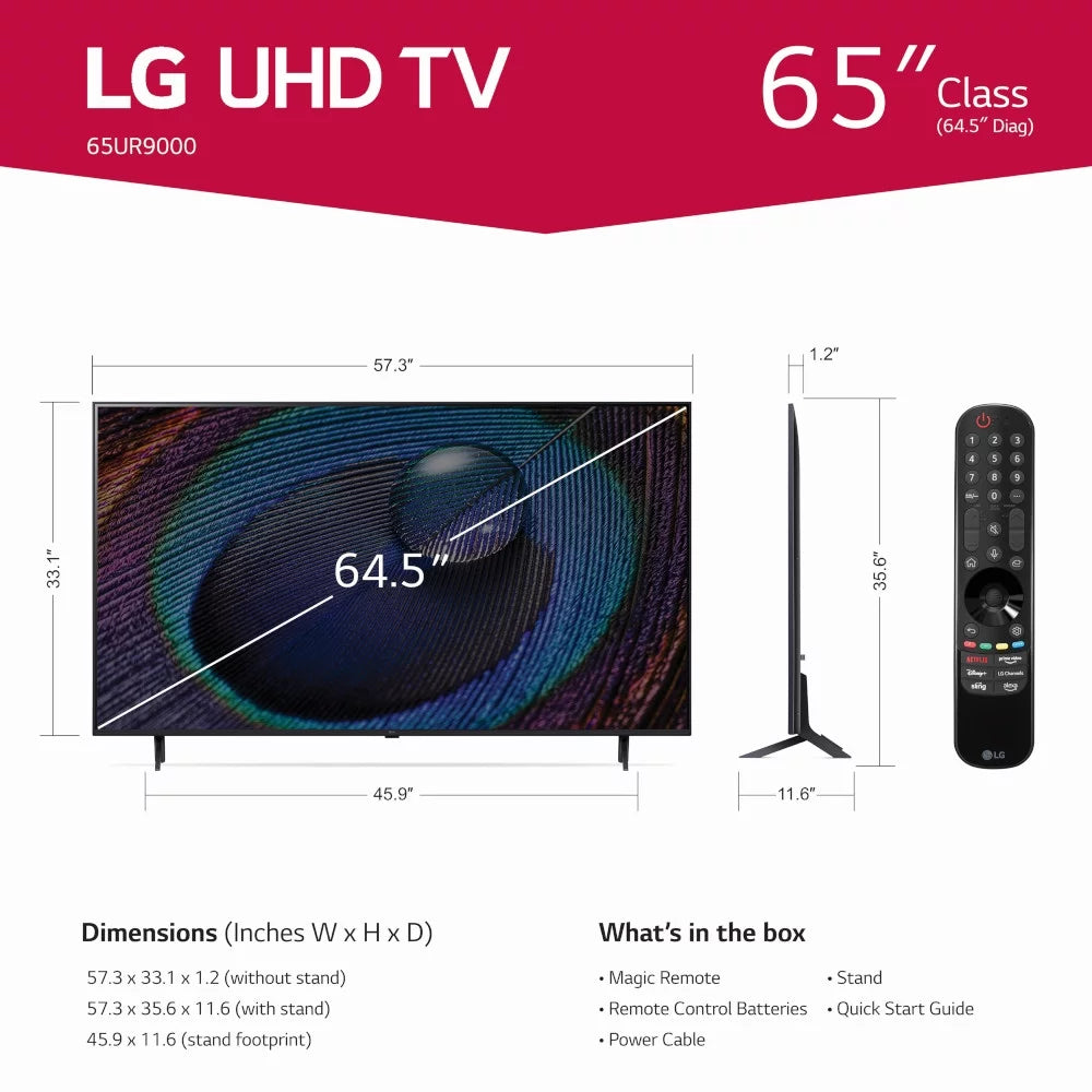 65" 4K UHD Smart TV F504316