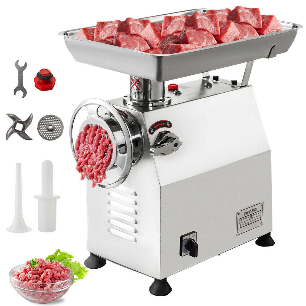 Commercial Electric Meat Grinder 2200W Stainless Steel K3452