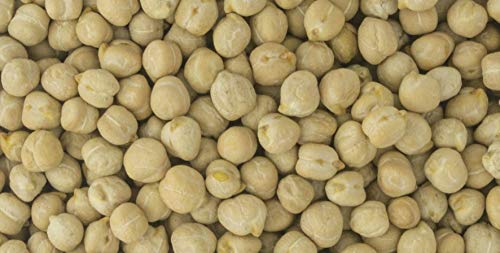 Organic Garbanzo Beans ChickPeas Raw Non-GMO Kosher Sproutable Low Sodium Bulk Vegan Dietary Fiber 10LB M30174