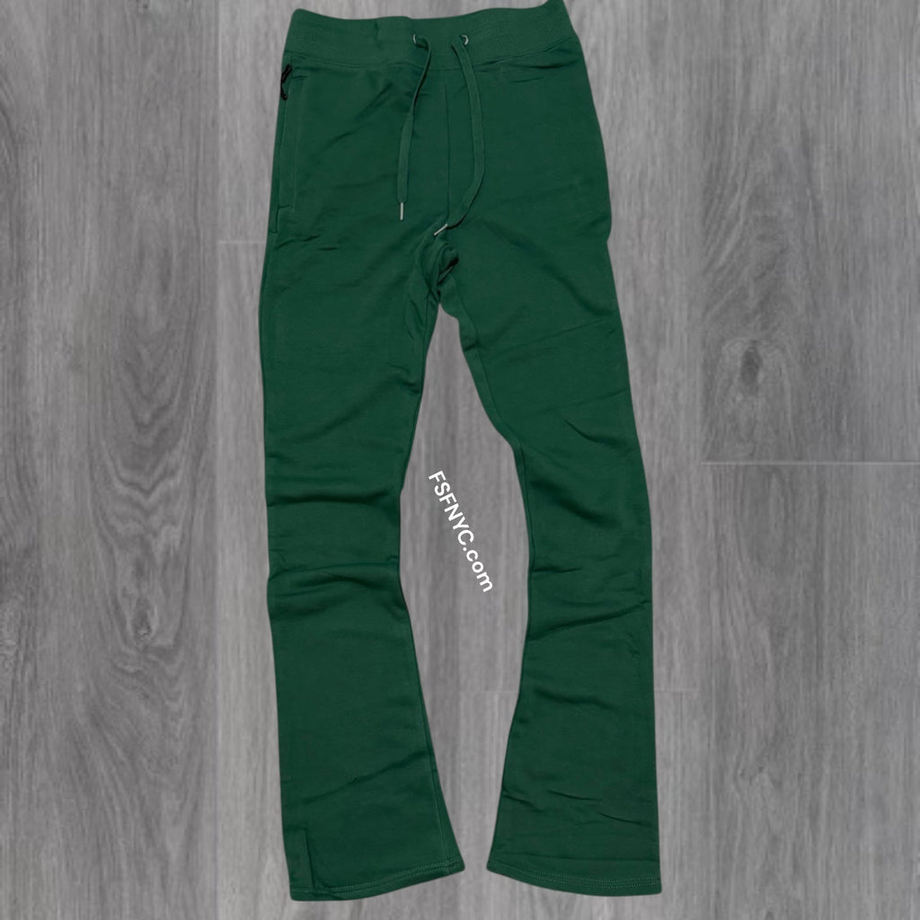 Narr - Sweat Pants Stacked - Hunter Green - P1030