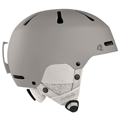Adjustable Fit Snow Helmet with Protective Shell and Breathable Vents E9545