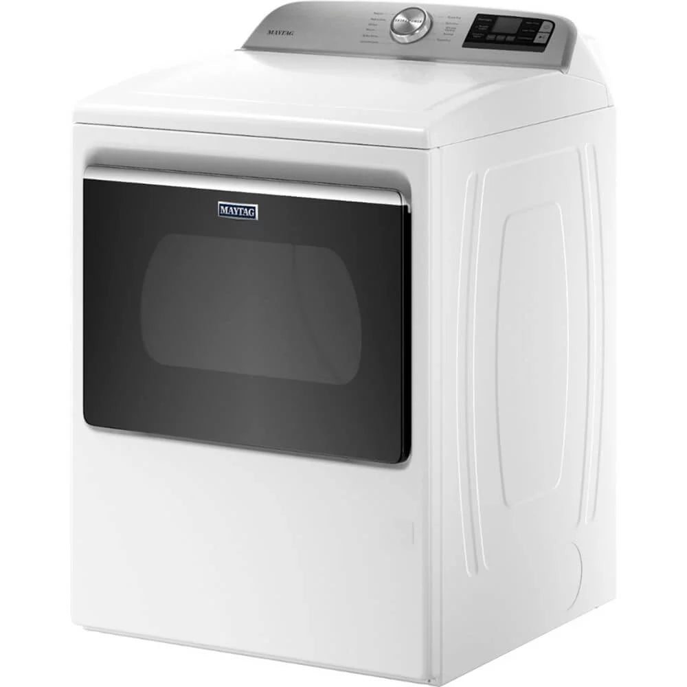 27" Wide 7.4 Cu. Ft. Gas Dryer White P1513