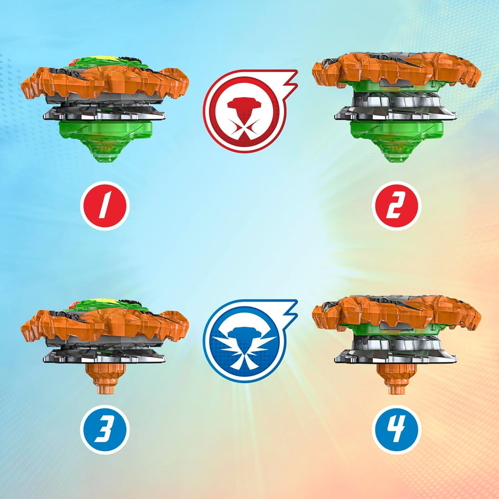 Battle Set Stadium with 2 Spinning Tops and 2 Launchers P409740