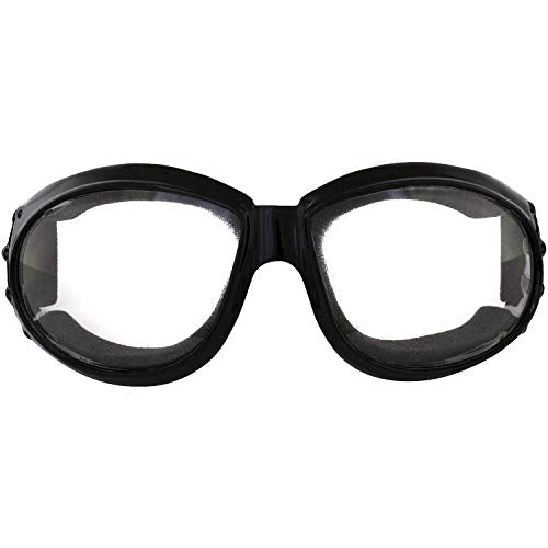 Padded Motorcycle Dirt Bike Riding Goggles Bundle M849