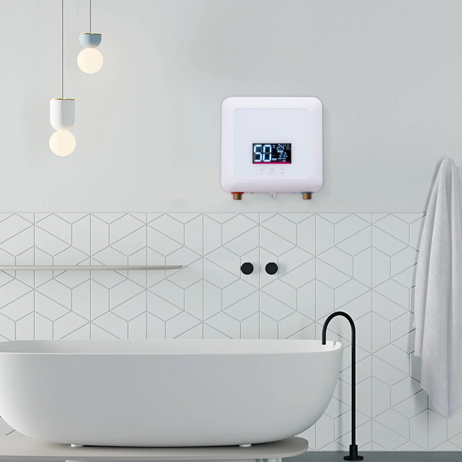Tankless Electric Water Heater 110V 5500W R34553