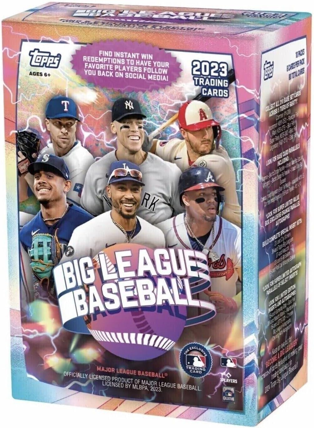 80 Cards Baseball Trading Card Blaster Box Q914