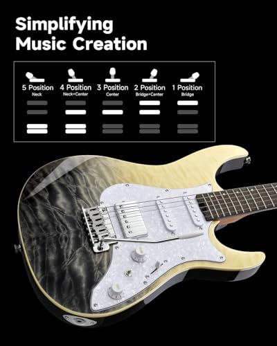 39 Inch Electric Guitar with Tremolo Bridge P535965