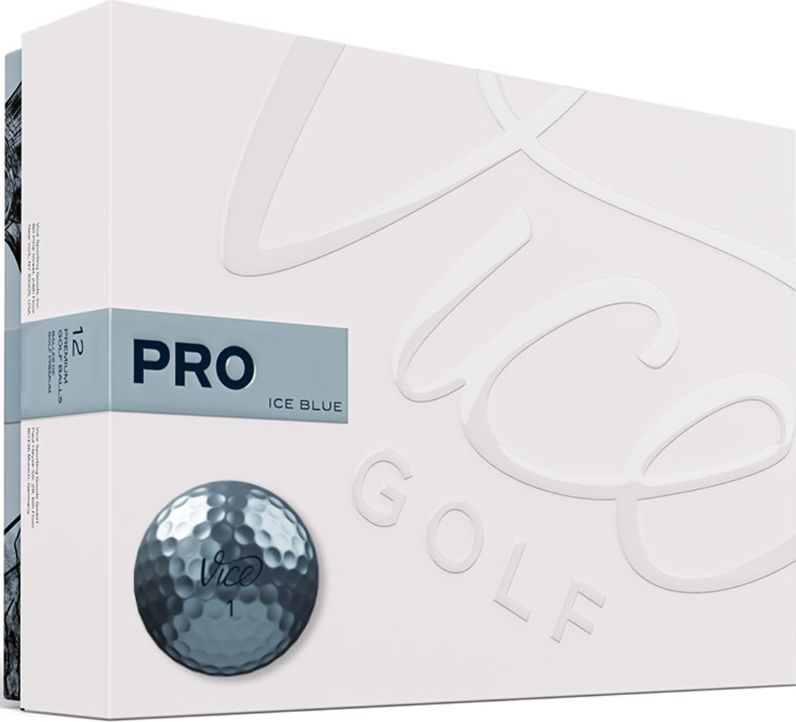 Ice Blue Golf Balls U7582
