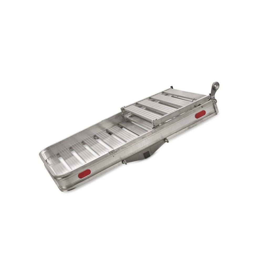 Extra-Large Folding Aluminum Cargo Carrier with 3-Position Ramp C79560