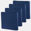 Navy Blue 23.6x23.6x3.9 Patio Cushion Covers Y326