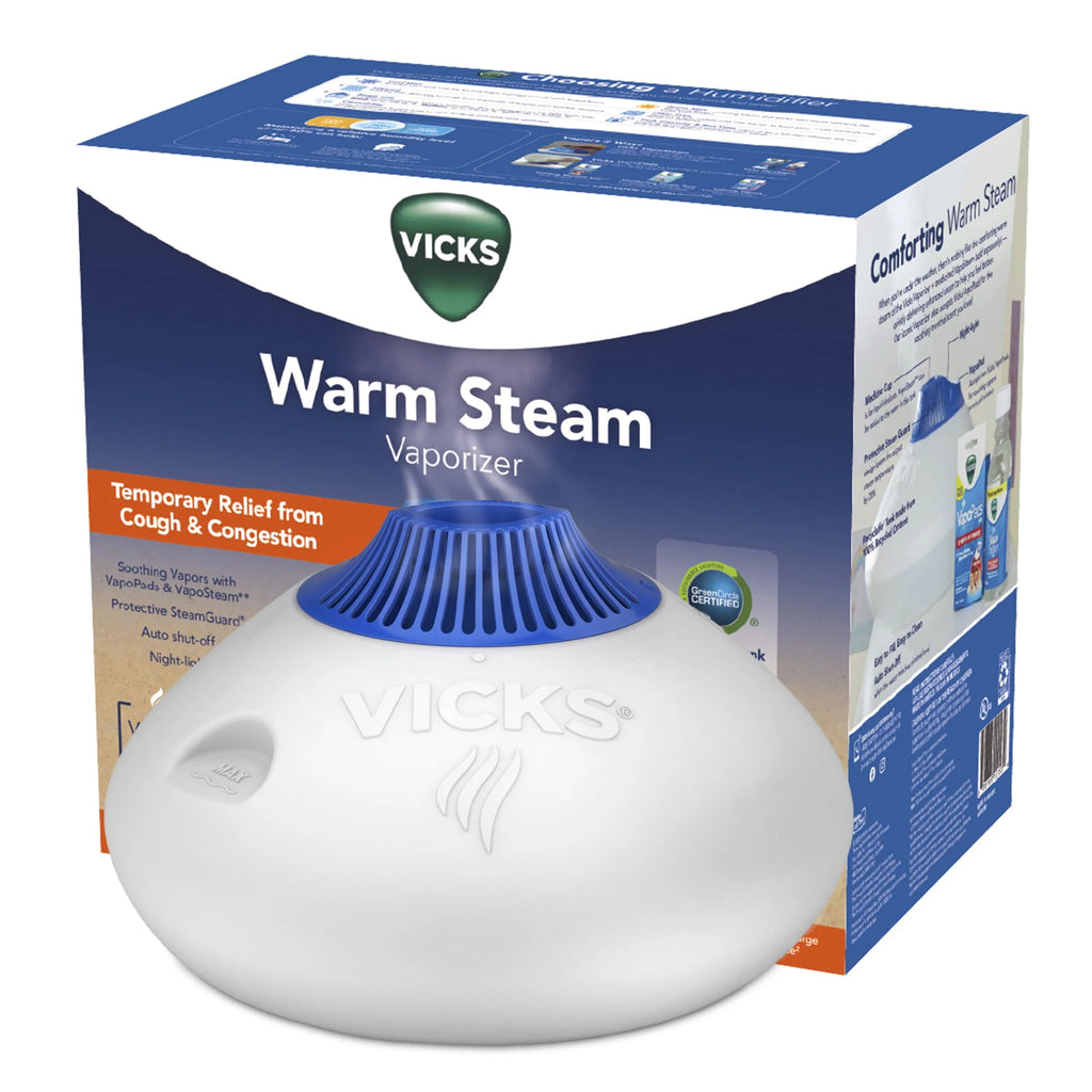 White Warm Steam Vaporizer Humidifier K558811