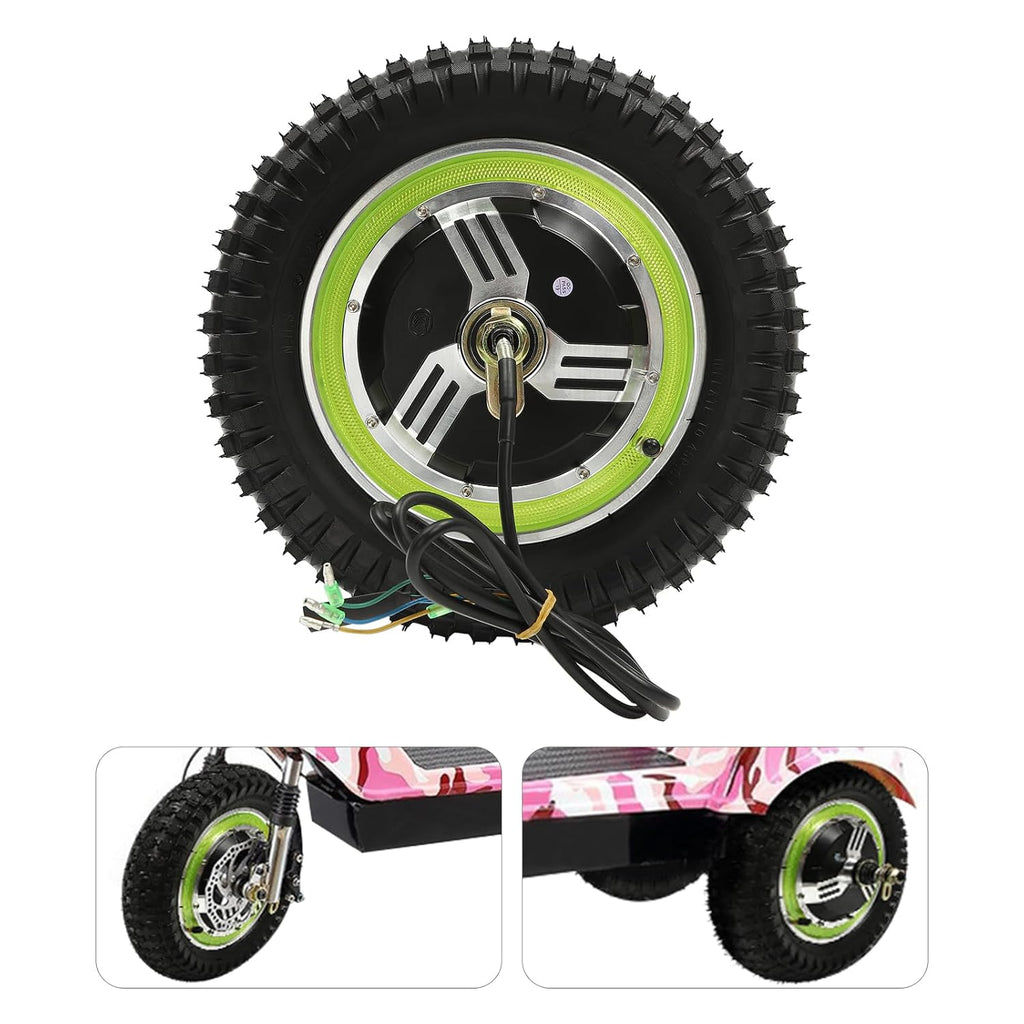 12'' 24V 350W Brushless Gearless Hub Motor Conversion Kit G526123
