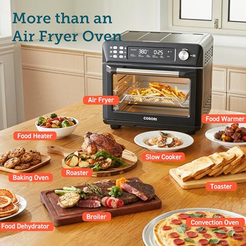 12-in-1 Air Fryer Toaster Oven Combo with 3 Accessories K311852