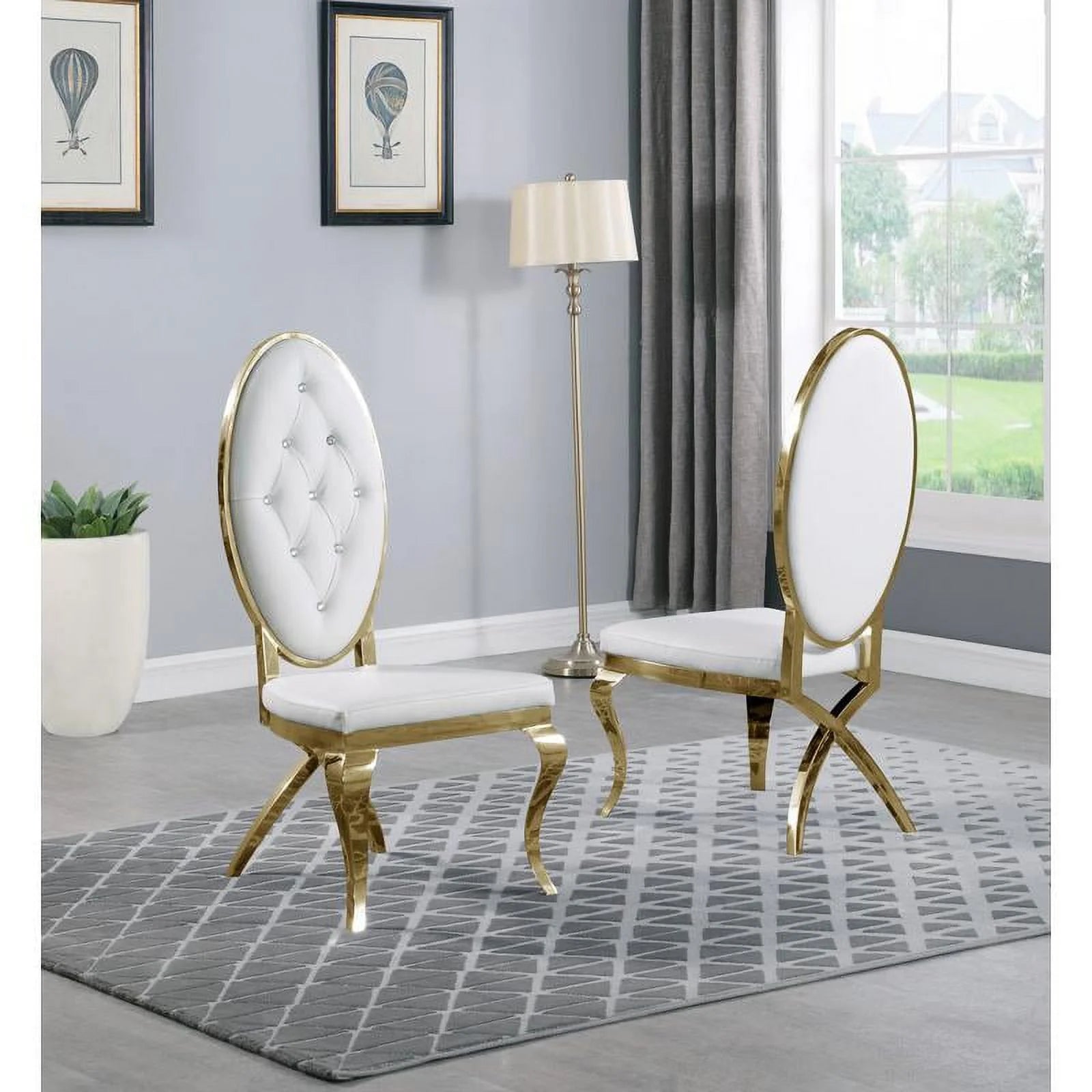 5pc Glass Dining Table O311