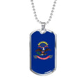 Stainless Steel Dog Tag Necklace W8269