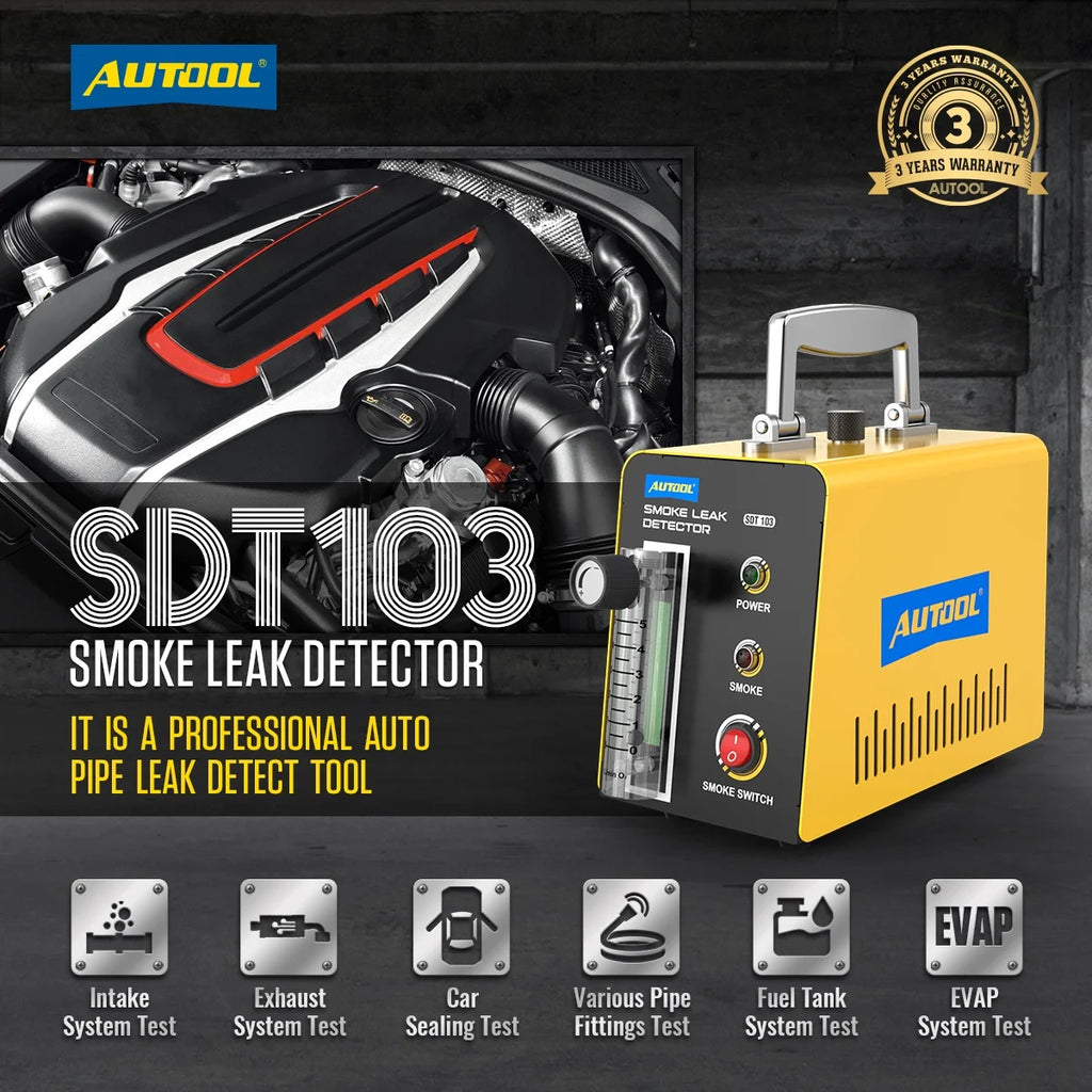 DC12V Car EVAP Smoke Machine Leak Tester K620606