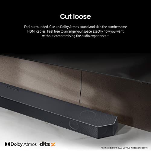 11.1.4ch Soundbar with Wireless Dolby Audio and Rear Speakers S48263