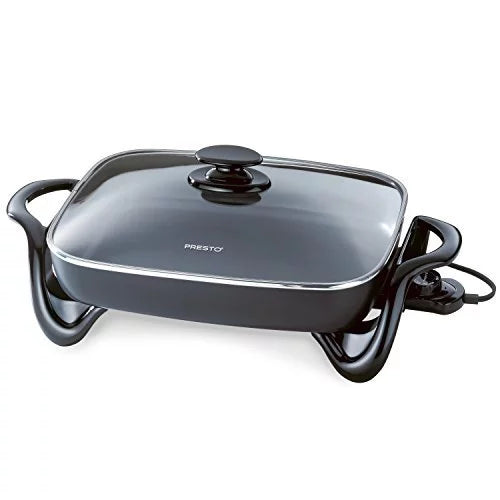 16-inch Electric Skillet with Glass Cover C117