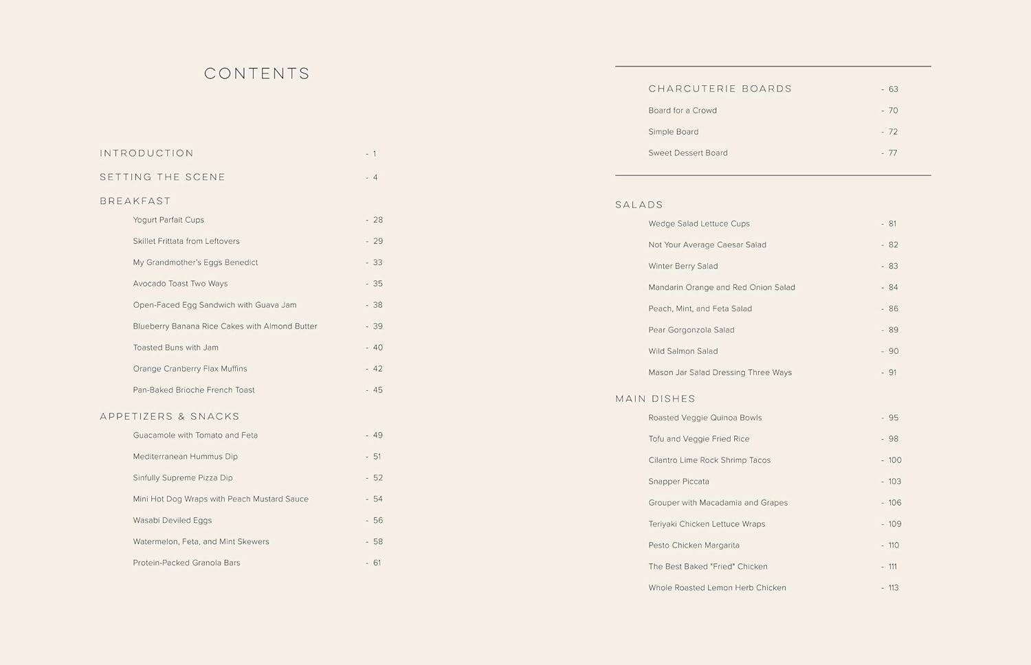 Recipes and Menus for Eating Simply and Living Beautifully U529781